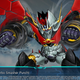 A screenshot from Super Robot Wars 30 showing a whole bunch of legal text at the bottom.